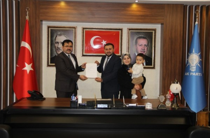 ÇANKIRI AK PARTİ'DE ADAY ADAYLIĞI İÇİN İLK BAŞVURU ARİF MÜLAYİM'DEN GELDİ