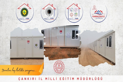 MEM AİLESİNDEN DEPREM BÖLGESİNE 6 ADET KONTEYNER EV ULAŞTIRILDI