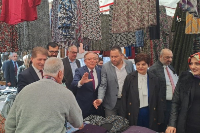 ÇANKIRI İYİ PARTİ SEÇİM KAMPANYASINA RAKİPLERİNİ ZİYARET EDEREK BAŞLADI