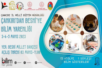 ÇANKIRI'DAN BESNİ'YE BİLİM YARENLİĞİ PROJESİ
