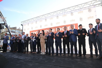 ÇANKIRI'DA KENT MEYDANI İÇİN İLK KAZMA VURULDU