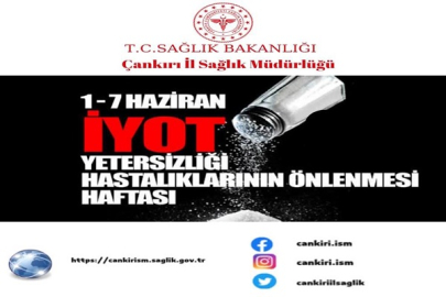 İYOT YETERSİZLİĞİ HASTALIKLARININ ÖNLENMESİ VE TUZUN İYOTLANMASI PROGRAMI