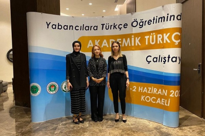ÇAKÜ YABANCILARA TÜRKÇE ÖGRETİMİNDE AKADEMİK TÜRKÇE ÇALIŞTAYINDA