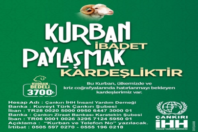 KURBAN İBADET PAYLAŞMAK KARDEŞLİKTİR