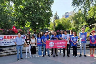 EĞİTİME VE ÇOCUKLARIMIZA SAHİP ÇIKIYORUZ! UYARIYORUZ!