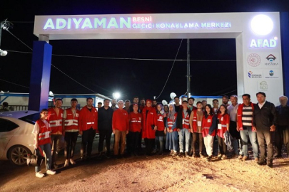 ÇANKIRI'DAN BESNİ'YE ŞEFKAT YOLCULUĞU