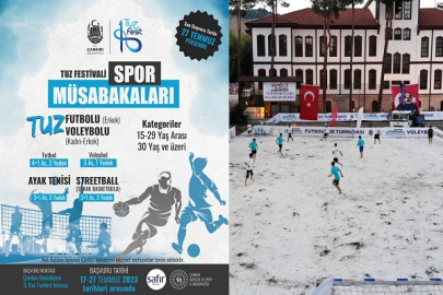 DÖRT GÖZLE BEKLENEN TUZ MÜSABAKALARINA BAŞVURULAR 17 TEMMUZ’DA