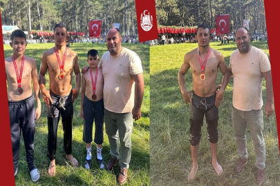 ATA SPORUMUZ GÜREŞTE ÇANKIRILI İMZASI