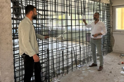 EĞİTİM BİNALARINDA DEPREM GÜÇLENDİRME ÇALIŞMALARI DEVAM EDİYOR