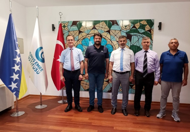 ÇAKÜ'DEN SARAYBOSNA YUNUS EMRE ENSTİTÜSÜ VE TİKA ZİYARETİ