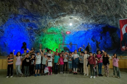ESENTEPE'DE ÇOCUKLAR EĞLENCENİN TADINA VARDI
