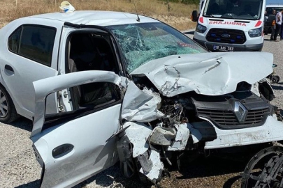 ÇERKEŞ'İN BİTMEYEN YOLUNDA YİNE TRAFİK KAZASI