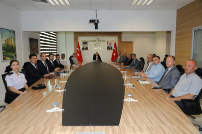 ÜNİVERSİTE GÜVENLİK KOORDİNASYON KURULU TOPLANTISI GERÇEKLEŞTİRİLDİ