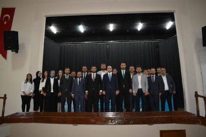 ADALET BAKANI YILMAZ TUNÇ TÜGVA ÇANKIRI İL TEMSİLCİLİĞİ GENEL KURULUNA KATILDI