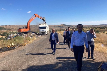 YAPRAKLI İLÇEMİZDEKİ ÇÖP SORUNUNDA İLK ADIM ATILDI