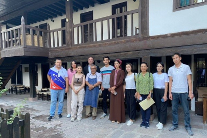 TÜRK DÜNYASI BASIN MENSUPLARI ÇANKIRI'YI GEZDİ