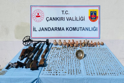 ÇANKIRI JANDARMASINDAN TARİHİ ESER OPERASYONU