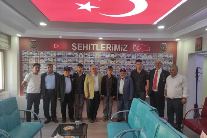 ÇANKIRI MTAL ÖĞRENCİLERİ GAZİLERİMİZİ ZİYARET ETTİ