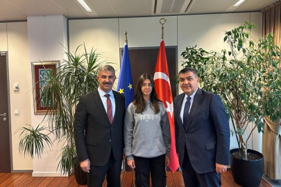REKTÖR ÇİFTÇİ'DEN AB NEZDİNDE TÜRKİYE DAİMİ TEMSİLCİLİĞİNE ZİYARET