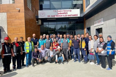 AFETLERE KARŞI HAZIRLIKLAR HIZ KESMEDEN DEVAM EDİYOR