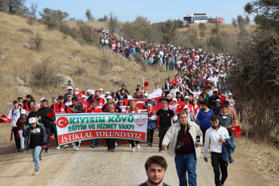 14. İSTİKLÂL YOLU ETKİNLİKLERİ ŞÖLEN HAVASINDA GEÇTİ