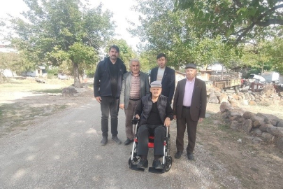 ÇANKIRI TERÖRLE MÜCADELE KAHRAMANLARI DERNEĞİ BİR ŞEHİT YAKININI DAHA AKÜLÜ SANDALYEYE KAVUŞTURDU