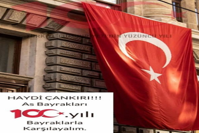 HAYDİ ÇANKIRI AS BAYRAKLARI