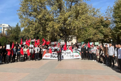 ÇENDEK: "MAZLUMUN SESİNE SES ZALİMİN ZULMÜNE DUR DEMEK İÇİN BURADAYIZ"
