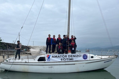 UYGULAMALI AMATÖR DENİZCİ EĞİTİMLERİNE YOĞUN İLGİ