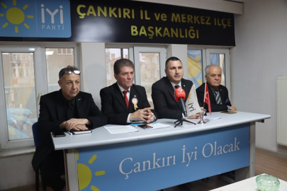 İŞ İNSANI UMUT ÖZCAN ÇANKIRI İYİ PARTİ'DEN BELEDİYE BAŞKANLIĞI ADAY ADAYLIĞINI AÇIKLADI