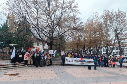 FİLİSTİN ÖZGÜR OLANA DEK MEYDANLARDAYIZ