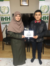 ÖDÜLÜNÜ GAZZE’YE BAĞIŞLADI