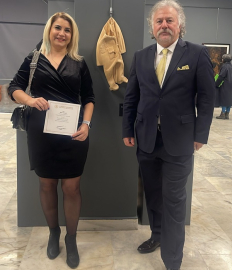 ÇAKÜ ÖĞRETİM ÜYESİ DOÇENT DİLEK TOLUYAĞ'A BİR ÖDÜL DAHA