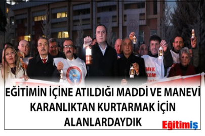 ÜLKEYİ KARANLIĞA BOĞAN SAAT UYGULAMASI DERHAL SON BULMALI