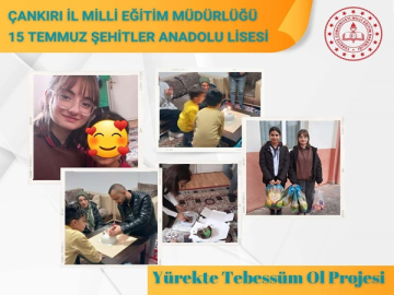 YÜREKLERDE TEBESSÜM OLMAYA DEVAM EDİYORLAR