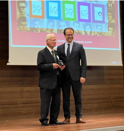 MESLEKTE 60. YIL ÖDÜLÜ ÇANKIRILI MİMAR HASAN AYDINLI'NIN