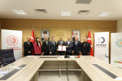 SANAYİYE NİTELİKLİ İŞÇİ YETİŞTİRECEK PROJEDE İMZALAR ATILDI