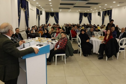 İMARET VAKFI BURS VERDİĞİ ÖĞRENCİLER VE AİLELERİ İLE YEMEKTE BİR ARAYA GELDİ