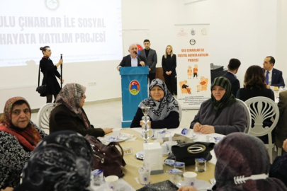 ULU ÇINARLAR İLE SOSYAL HAYATA KATILIM PROJESİ HAYATA GEÇTİ