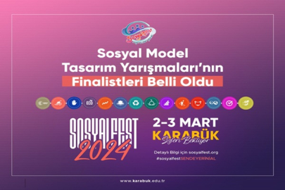 KARABÜK ÜNİVERSİTESİ SOSYALFEST ETKİNLİKLERİNE ÇANKIRI 17 PROJE İLE KATILIYOR