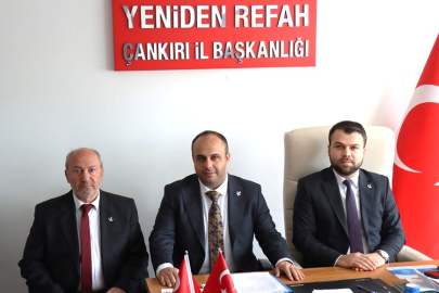 YENİDEN REFAH PARTİSİ ÇANKIRI ADAYLARINI TANITTI