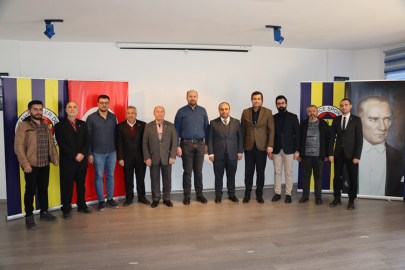 SELMAN MÜJDECİ'DEN FENERBAHÇELİLER DERNEĞİ'NE ANLAMLI ZİYARET