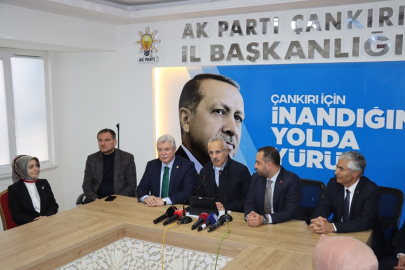 ULAŞTIRMA VE ALTYAPI BAKANI ABDULKADİR URALOĞLU ÇANKIRI'YI ZİYARET ETTİ