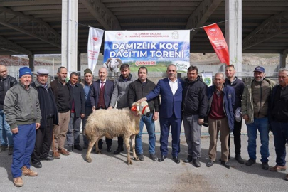 213 ADET DAMIZLIK KOÇ SAHİPLERİNE DAĞITILDI