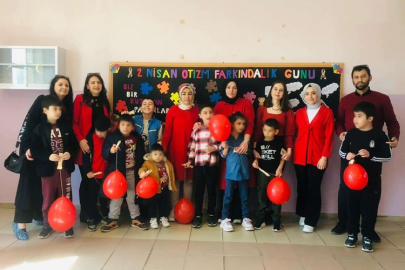 ADNAN MENDERES İLKOKULU AİLESİNDEN OTİZM FARKINDALIK GÜNÜ ZİYARETİ