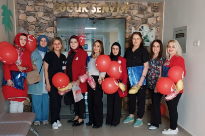 HASTANEDE TEDAVİ GÖREN ÇOCUKLARIMIZI DA UNUTMADILAR