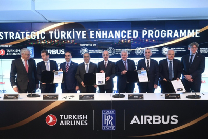 TÜRK HAVA YOLLARI İLE AİRBUS ROLLS-ROYCE ARASINDA TARİHİ İŞBİRLİĞİ