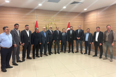 ÇANKIRI KONFEDERASYONU GENEL BAŞKANI KAPTAN MUSTAFA CAN VE YÖNETİM KURULU ÜYELERİ ÇANKIRIDA BİR DİZİ ZİYARETLERDE BULUNDU