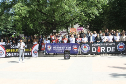 EĞİTİMCİLER ŞİDDETE KARŞI YASAL DÜZENLEME İSTİYOR