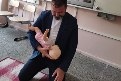 EĞİTİM YUVALARINDA İLKYARDIM KURSLARI DEVAM EDİYOR